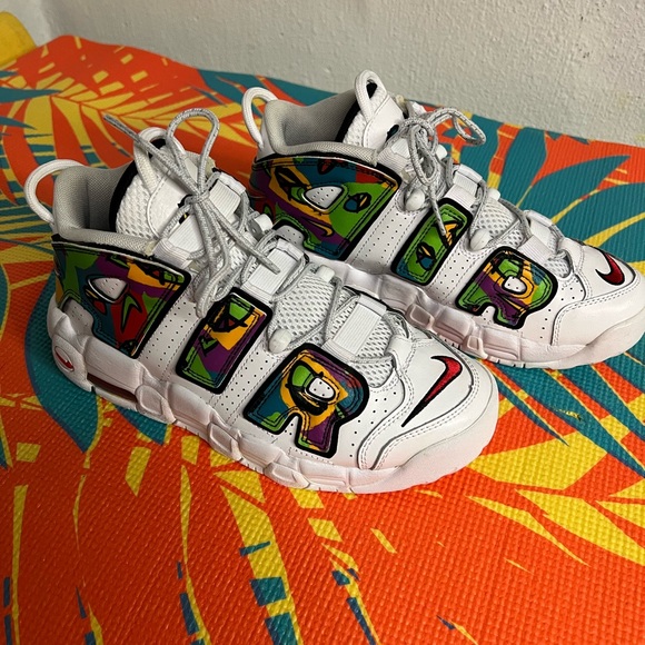 Nike air more up tempo air max size 6y - Picture 3 of 4